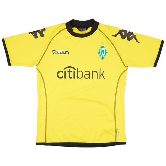 2008-09 Werder Bremen GK Shirt - 9/10 - (L)