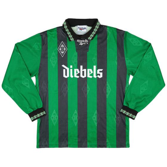 1995-96 Borussia Monchengladbach Away L/S Shirt - 7/10 - (M)