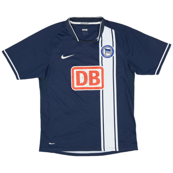 2007-08 Hertha Berlin Home Shirt - 5/10 - (S)