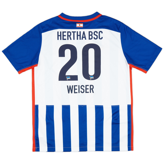 2015-16 Hertha Berlin Home Shirt Weiser #20 - 8/10 - (XL.Boys)