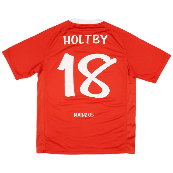 2010-11 FSV Mainz Home Shirt Holtby #18 - 9/10 - (M)