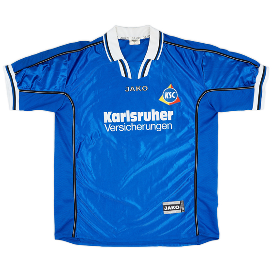2000-01 Karlsruhe Home Shirt - 9/10 - (XL)