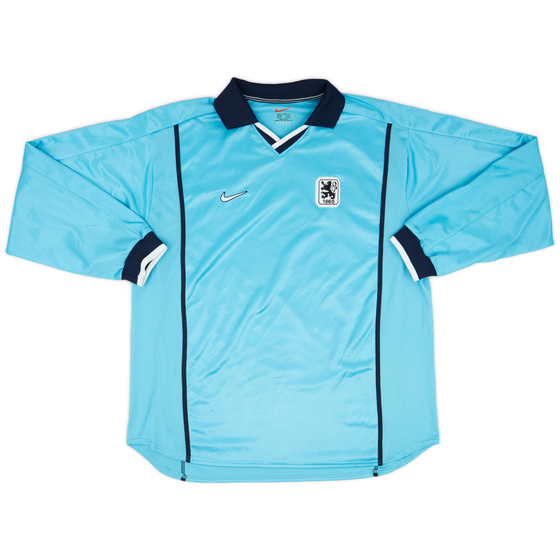 1999-01 1860 Munich Player Issue Home L/S Shirt - 8/10 - (XL)