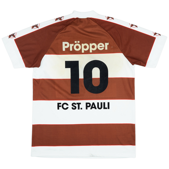 1995-96 St Pauli Home Shirt Pröpper #10 - 6/10 - (XL/XXL)