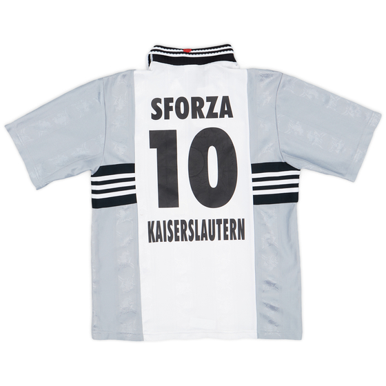1997-98 Kaiserslautern Away Shirt Sforza #10 - 7/10 - (Y)