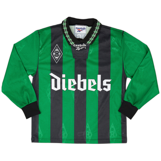 1995-96 Borussia Monchengladbach Away L/S Shirt - 9/10 - (XS)
