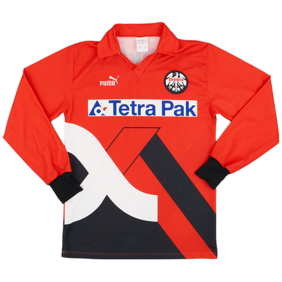 1993-94 Eintracht Frankfurt Home L/S Shirt - 9/10 - (S)
