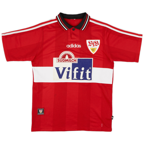 1996-97 Stuttgart Away Shirt - 8/10 - (XL.Boys)