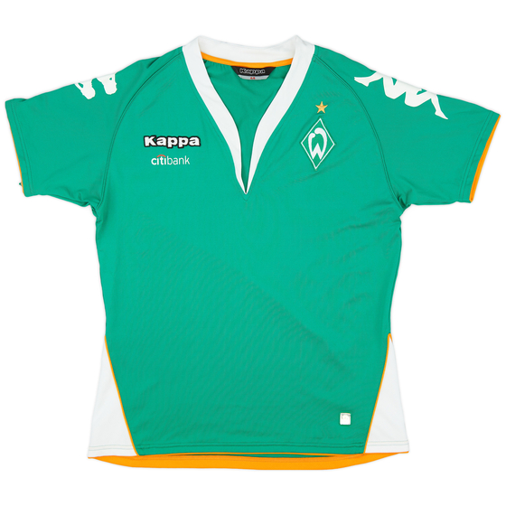 2007-08 Werder Bremen Home Shirt - 9/10 - (Women's L)