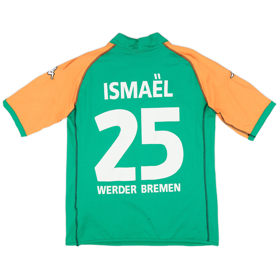 2003-04 Werder Bremen Home Shirt Ismael #25 - 6/10 - (XL)