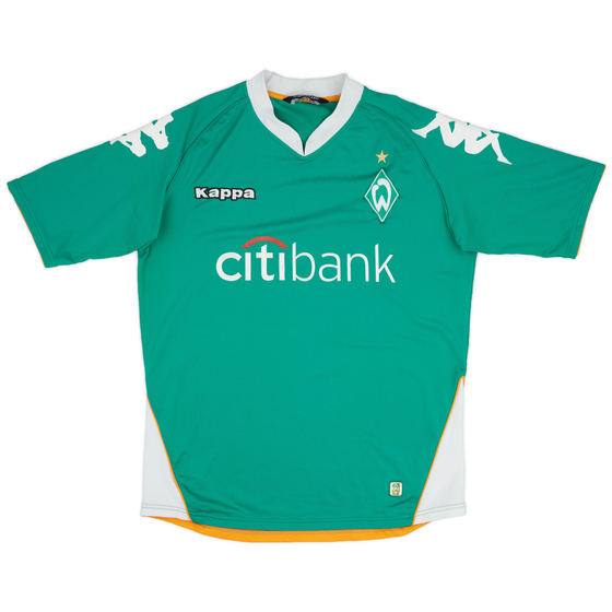 2007-08 Werder Bremen Home Shirt - 7/10 - (L)