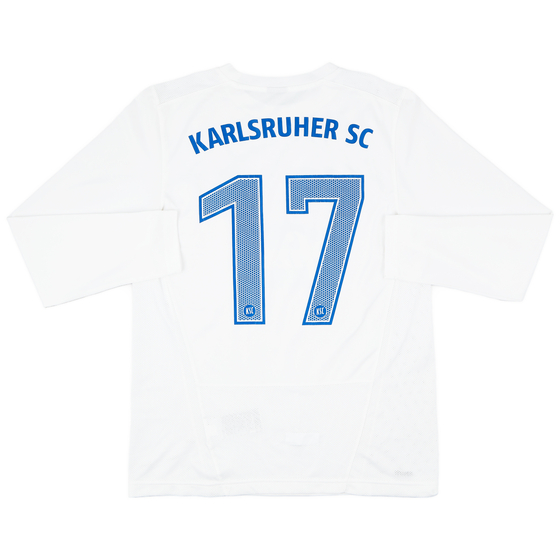 2009-10 Karlsruher Youth Away L/S Shirt #17 - 8/10 - (S)