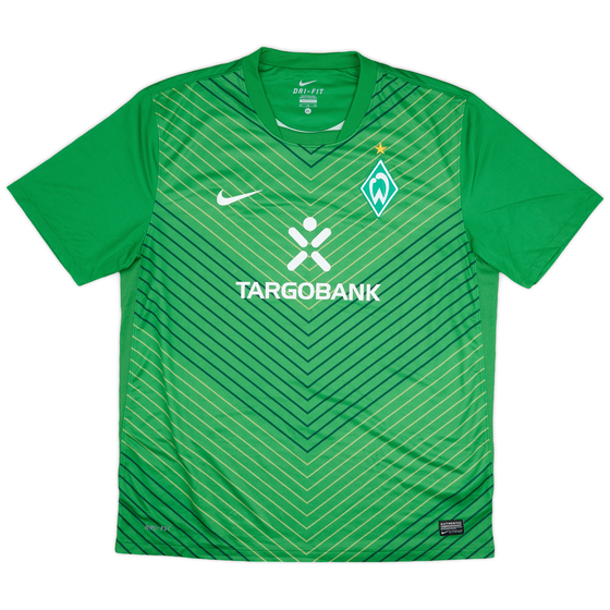 2011-12 Werder Bremen Home Shirt - 9/10 - (XL)