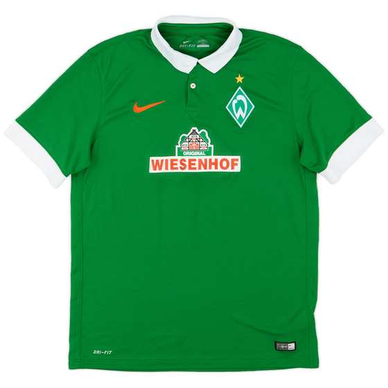 2014-15 Werder Bremen Home Shirt - 9/10 - (L)