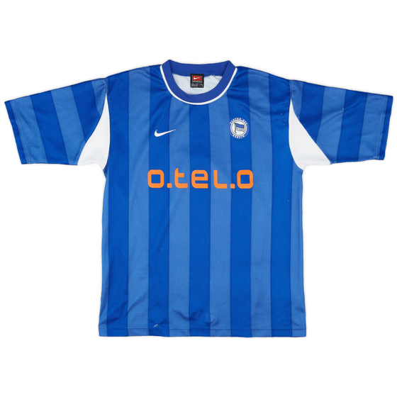 2000-01 Hertha Berlin Home Shirt - 6/10 - (XL.Boys)