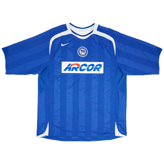 2005-06 Hertha Berlin Home Shirt - 9/10 - (XXL)