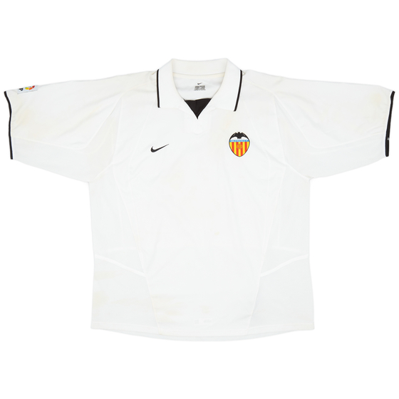2002-03 Valencia Home Shirt - 6/10 - (XL)