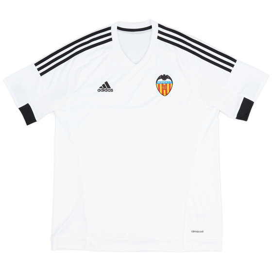 2015-16 Valencia Home Shirt - 9/10 - (L)