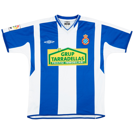 2004-05 Espanyol Home Shirt - 9/10 - (M)