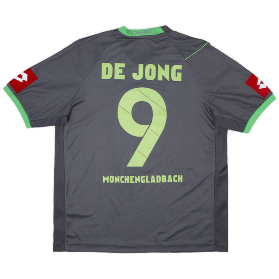 2012-13 Borussia Monchengladbach Away Shirt De Jong #9 - 8/10 - (S)