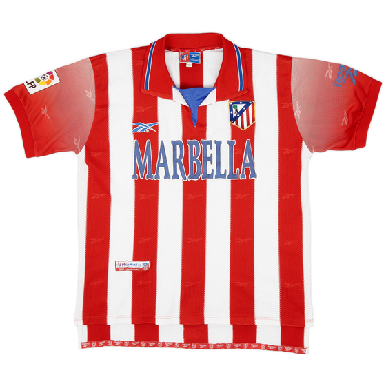 1998-99 Atletico Madrid Home Shirt - 8/10 - (M)