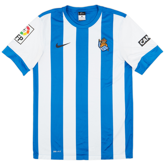 2013-14 Real Sociedad Home Shirt - 7/10 - (S)