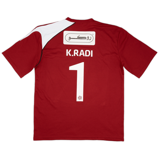 2013-14 Al-Faisaly GK S/S Shirt K. Radi #1 - 9/10 - (L)
