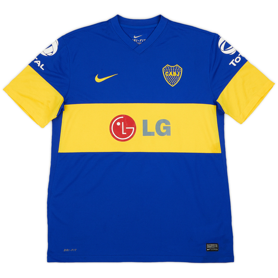 2011-12 Boca Juniors Home Shirt - 9/10 - (L)