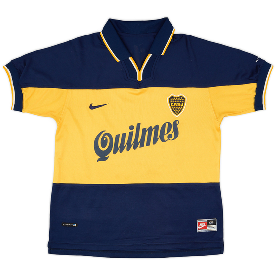 1998-00 Boca Juniors Home Shirt - 8/10 - (XS)