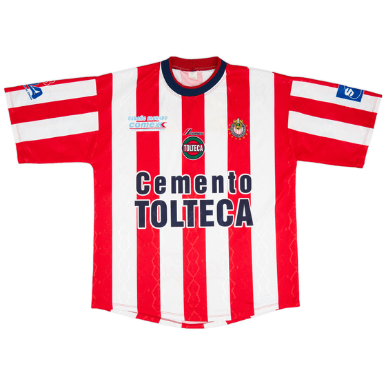 2002-03 Chivas Guadalajara Paul Sport Fan Home Shirt - 9/10 - (XL)