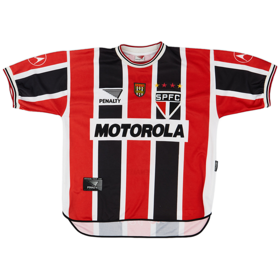 2000-01 Sao Paulo Away Shirt #10 - 9/10 - (M)