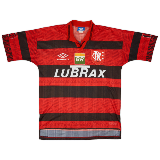 1995-96 Flamengo Centenary Home Shirt - 9/10 - (L)