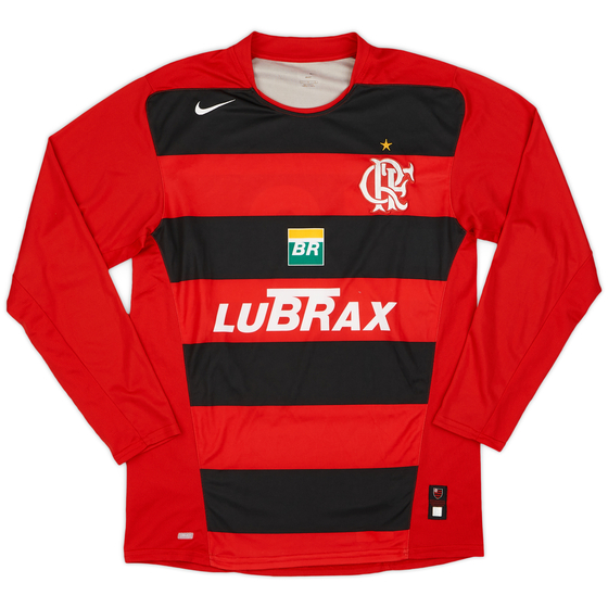 2004 Flamengo Home L/S Shirt #10 - 8/10 - (L)