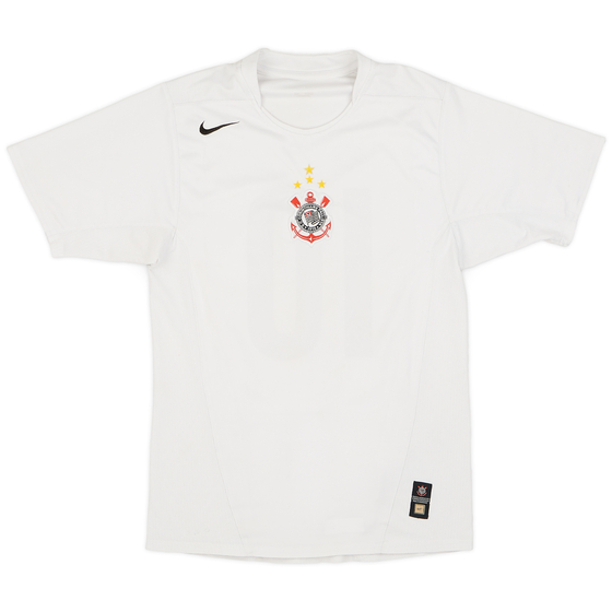 2004-05 Corinthians Home Shirt #10 (Tevez) - 6/10 - (L.Boys)