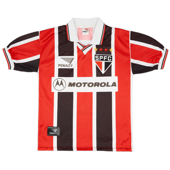 2000-01 Sao Paulo Away Shirt #10 - 7/10 - (S)