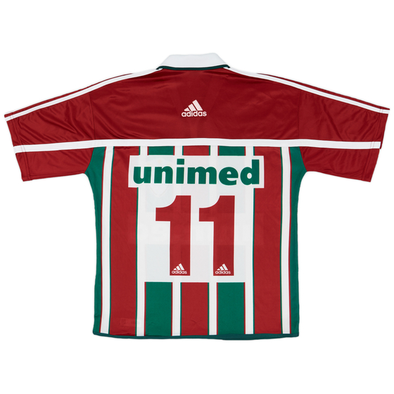 2001-03 Fluminense Home Shirt #11 - 9/10 - (XL)