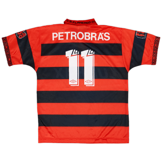 1994-95 Flamengo Centenary Home Shirt #11 - 9/10 - (L)