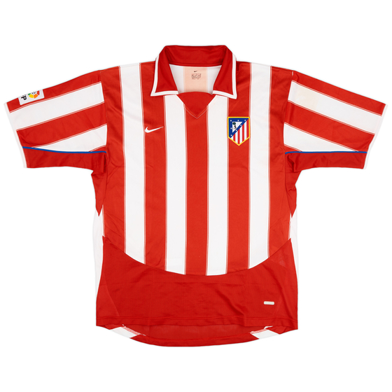 2003-04 Atletico Madrid Home Shirt - 7/10 - (M)