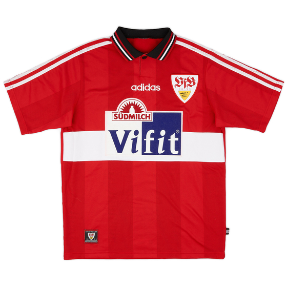 1996-97 Stuttgart Away Shirt - 9/10 - (XL.Boys)
