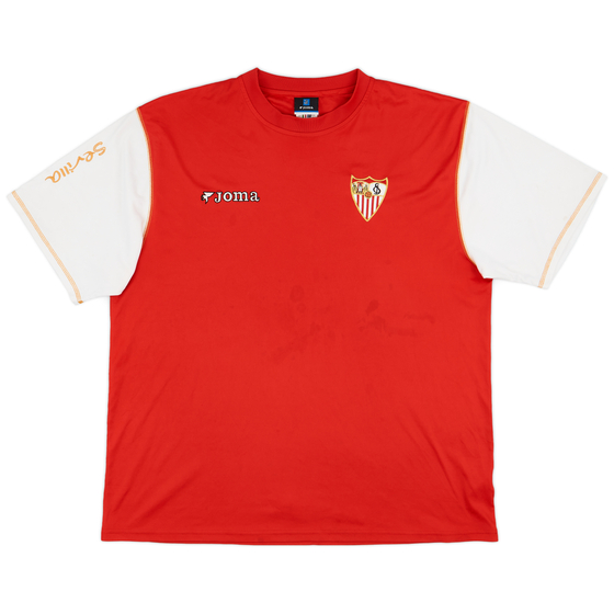 2004-05 Sevilla Joma Training Shirt - 8/10 - (XL)