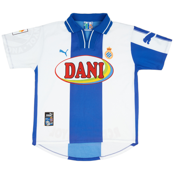 1998-99 Espanyol Home Shirt - 6/10 - (L)