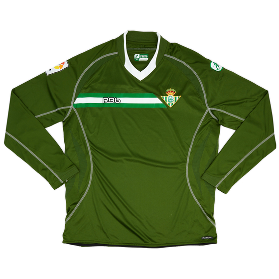 2009-10 Real Betis Away L/S Shirt - 9/10 - (XL)