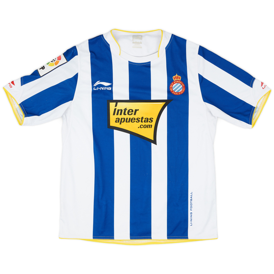 2010-11 Espanyol Home Shirt - 8/10 - (L)
