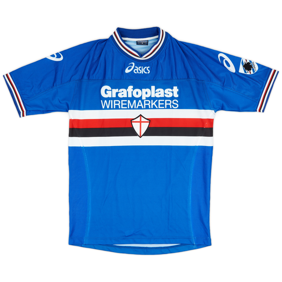 2001-02 Sampdoria Home Shirt - 8/10 - (S)