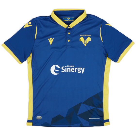 2020-21 Hellas Verona Home Shirt - 9/10 - (L.Boys)