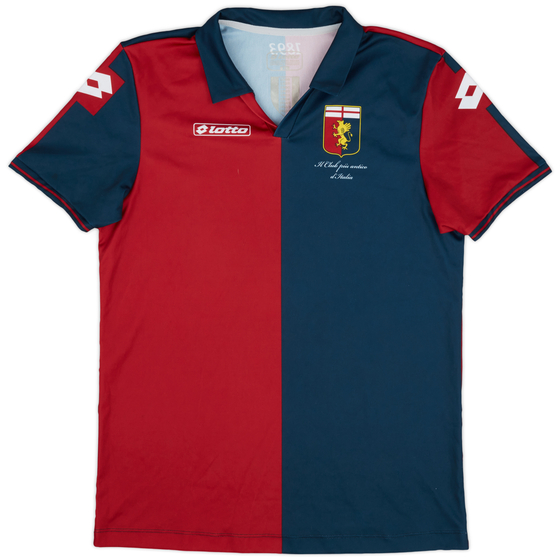 2014-15 Genoa Home Shirt - 9/10 - (XL.Boys)