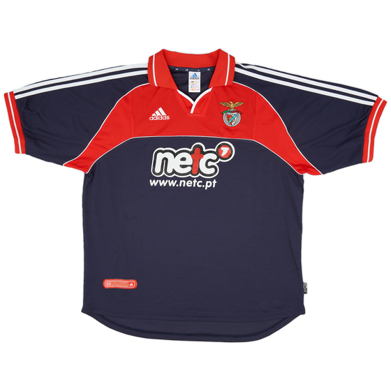 2000-01 Benfica Away Shirt - 6/10 - (XL)