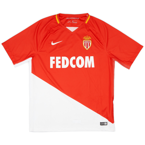 2017-18 Monaco Home Shirt - 9/10 - (L)