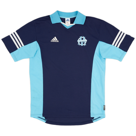 2000-01 Olympique Marseille adidas Training Shirt - 9/10 - (S)