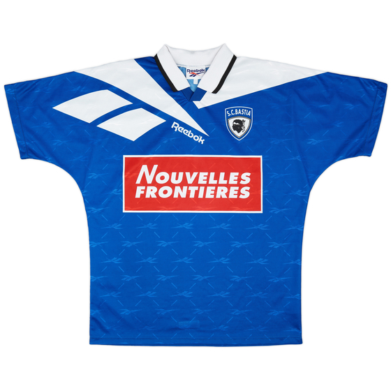 1995-96 Bastia Home Shirt - 9/10 - (M)